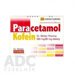 Paracetamol Kofein Dr. Müller Pharma 500 mg/65 mg