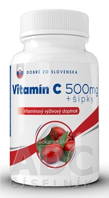 Dobré z SK Vitamín C 500 mg + šípky