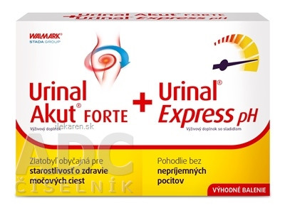 Urinal Akut FORTE + Urinal Express pH PROMO 2022 Urinal Akut FORTE + Urinal Express pH PROMO 2022