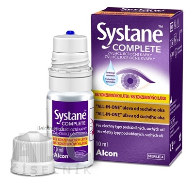 Systane COMPLETE Bez konzervačných látok Systane COMPLETE Bez konzervačných látok