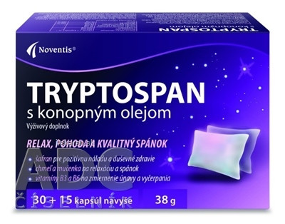 TRYPTOSPAN s konopným olejom TRYPTOSPAN s konopným olejom
