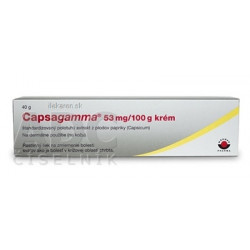 Capsagamma 53 mg/100 g krém