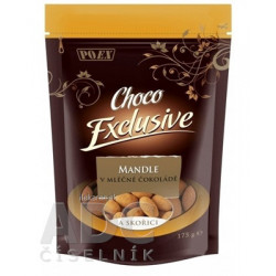POEX Mandle v mliečnej čokoláde a škorici