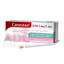 Canesten GYN 1 deň mäkká vaginálna kapsula