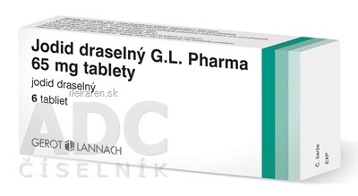 Jodid draselný G.L. Pharma 65 mg