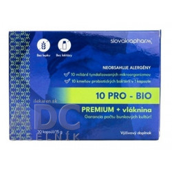 Slovakiapharm 10 PRO - BIO PREMIUM + vláknina